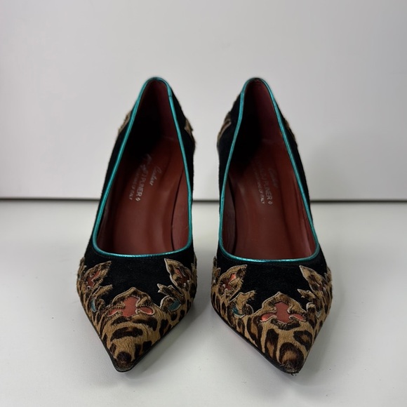 Couture Donald J. Pliner Fabulous Animal Print Heels Women's Shoes size 9 - Picture 2 of 14